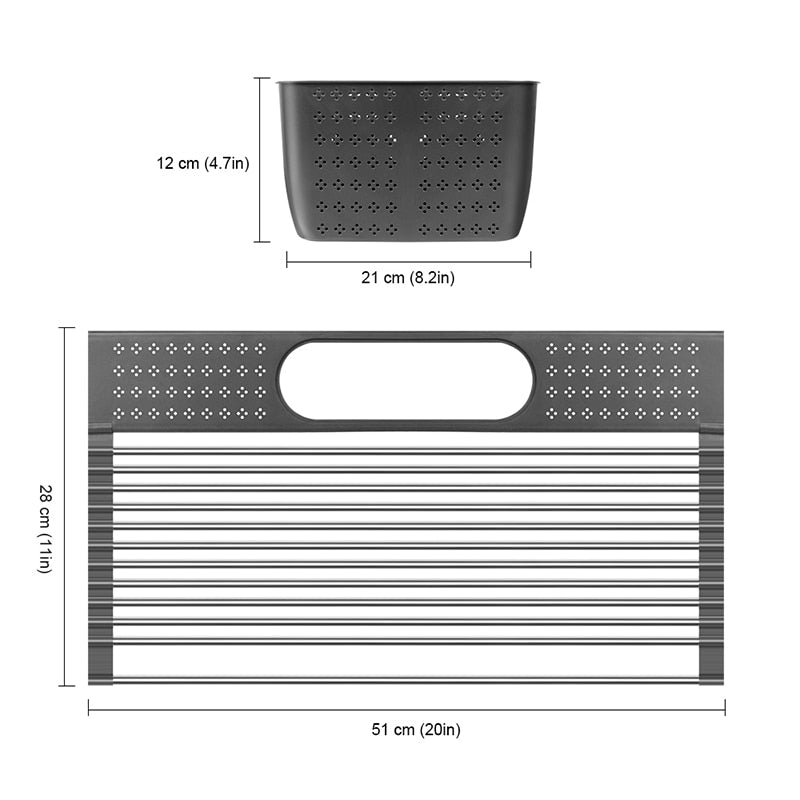 Dish Drainer Over Sink For Kitchen