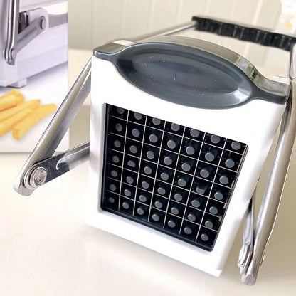 Hand Press Potato Chip Cutter Multi-functional Vegetable Machine Potato Chip Cutter Household Chip Cutter Kitchen Gadgets Cutter